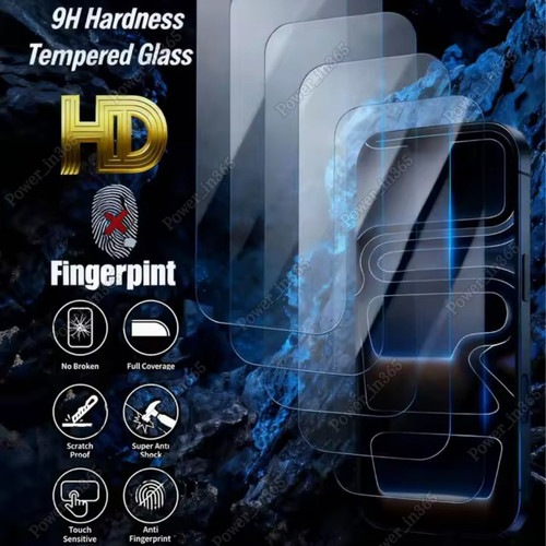 Tempered glass clear screen - clear,