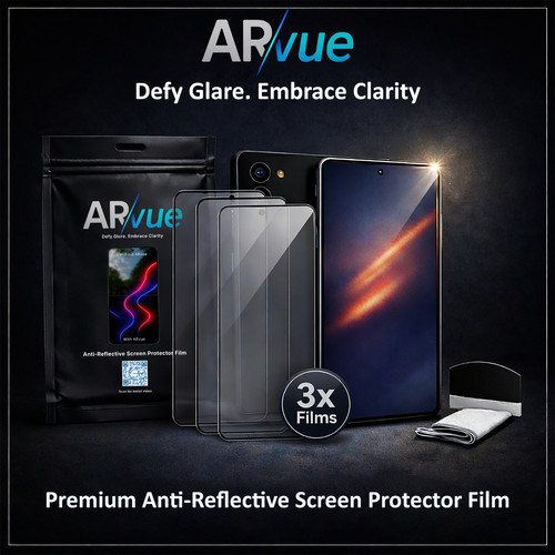 Arvue clear anti - arvue, anti-reflective