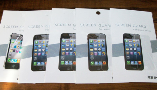 Older smart phone screen - 5,